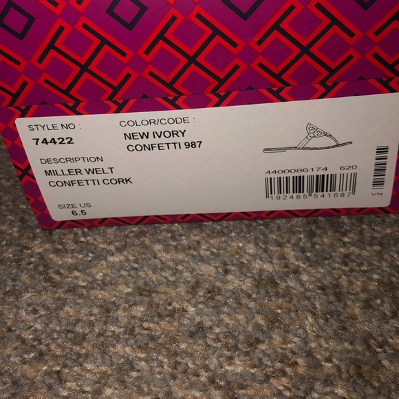 Tory Burch Miller sandals. 6.5 - Picture 5 of 5